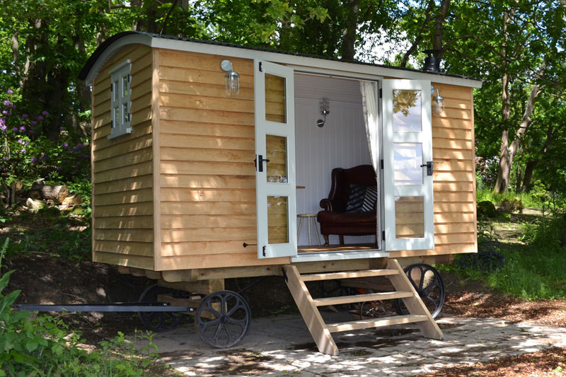 Traditional Handmade Shepherd Huts by Duncan Bruce